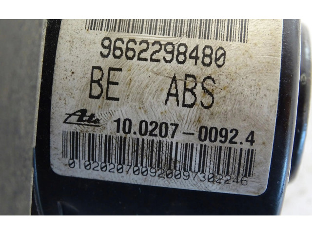 Jednotka ABS 9662298480   Peugeot 207 2009