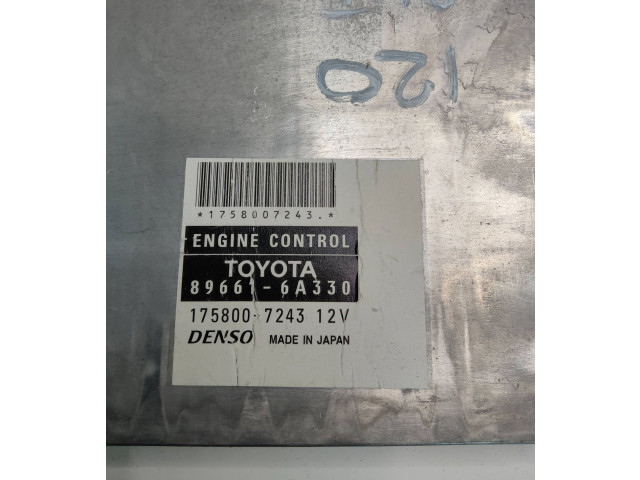 Řídící jednotka 896616A330, 1758007243   Toyota Land Cruiser (J120) 2004