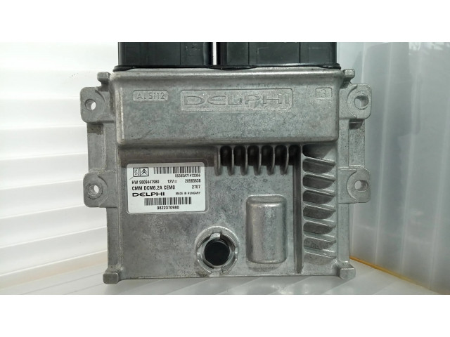 Блок управления двигателя 9809447980   Citroen DS5