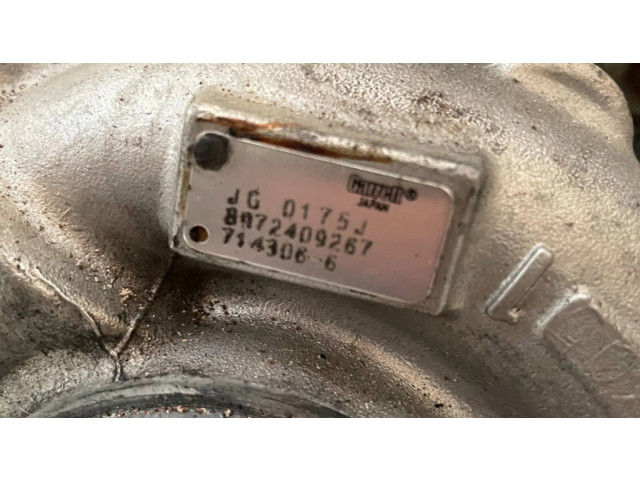  Турбина Renault Vel Satis 3.0 8972409267         