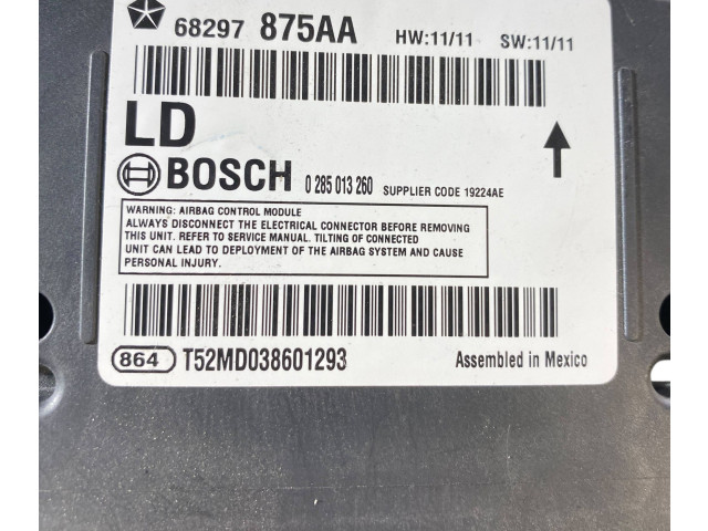 Блок подушек безопасности 68297875AA, 0285013260   Dodge Charger