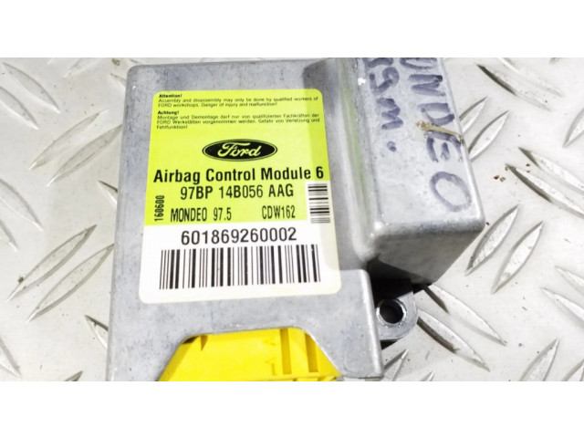 Блок подушек безопасности 97BP14B056AAG, CDW162   Ford Mondeo MK II