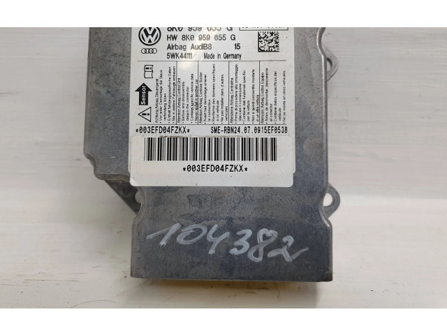 Блок подушек безопасности 8K0959655G, 5WK44111   Audi A5 8T 8F