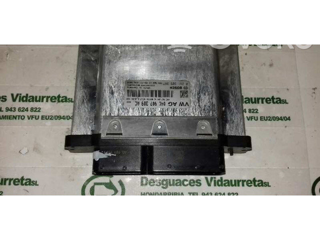 Поршень Блок управления двигателем ECU CZCA 04E907309AC, 0261S09387  Seat Leon (5F)  