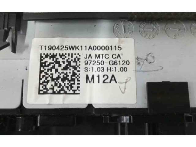 Модуль блока управления кондиционером    97250G6120   KIA Picanto