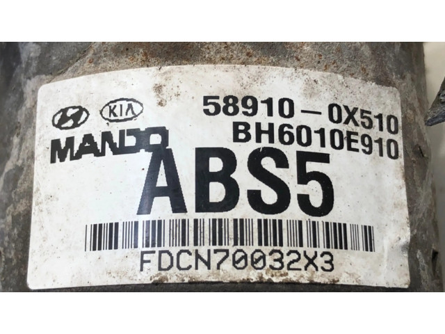 Блок АБС 58910-0X510   Hyundai  i10  2007-2012 года