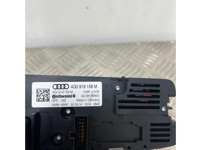 Блок управления климат-контролем 4G0919158M   Audi A6 S6 C7 4G