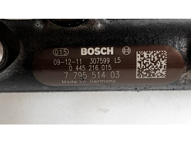 Vstřikovací lišta 0445216015, 779551403   BMW 7 E65 E66  pro naftový motor 3.0  