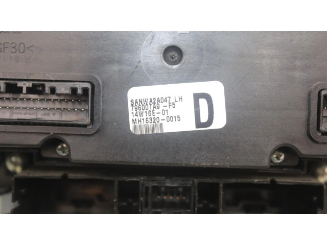 Блок управления климат-контролем 79600TA9F5   Honda Civic