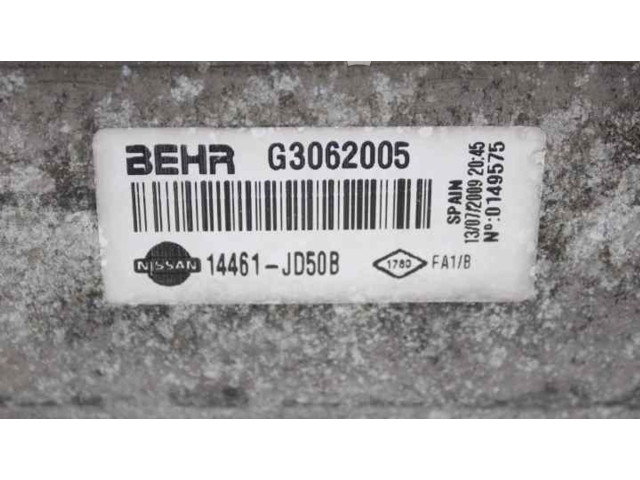 Интеркулер  14461JD50B   Nissan Qashqai 