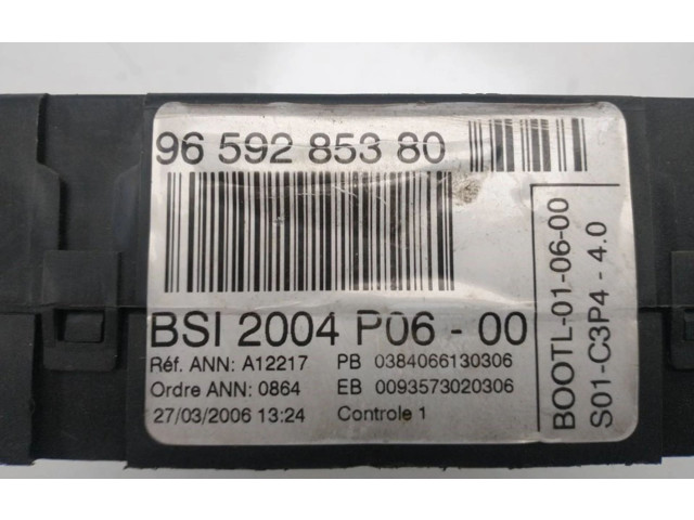   Pojistková skříňka 9659285380, BSI2004P0600   Peugeot 207 2007