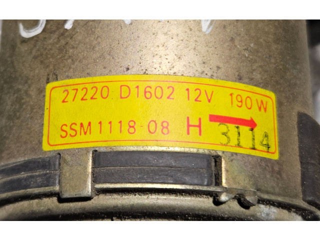 Вентилятор печки    27220D1902, SSM111808   Nissan Stanza