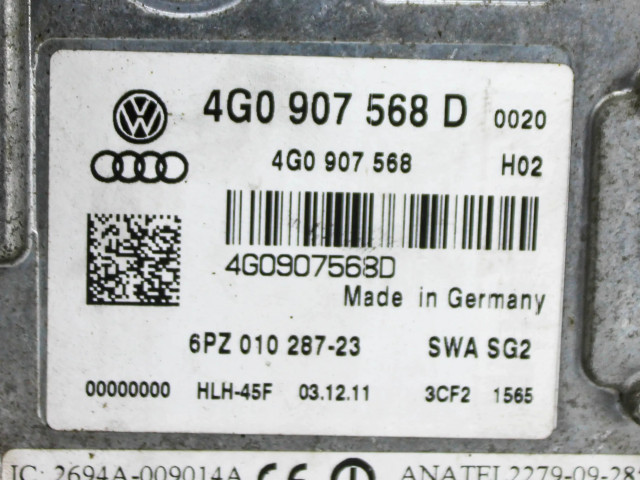 Датчик слепых зон 4G0907568D   Audi A6 C7