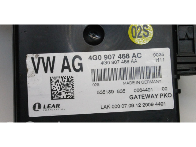 Комплект блоков управления 4G0907311E, 0281018892   Audi A7 S7 4G