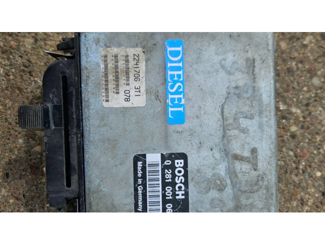 Řídící jednotka 0281001063, 22417063TI   BMW 3 E30 1989