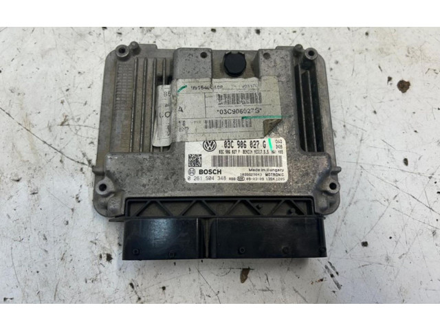 Блок управления двигателем Блок управления 03C906027G   Volkswagen Scirocco