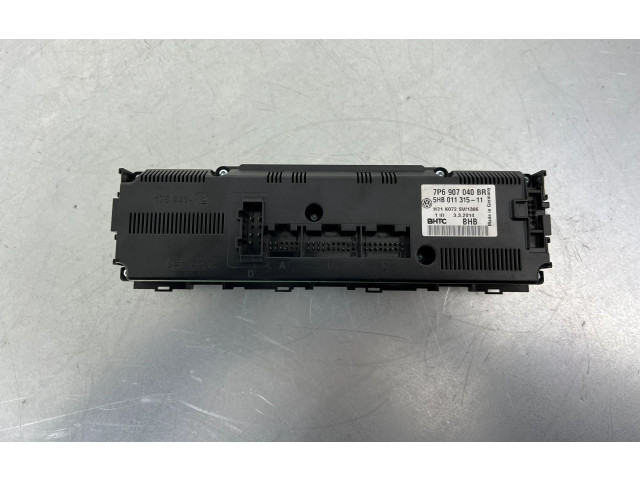 Блок управления климат-контролем 7P6907040BR, 5HB011315   Volkswagen Touareg II
