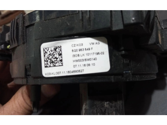 Подрулевой шлейф SRS 5Q0963549F, ANILLOAIRBAG   Volkswagen Golf Sportsvan