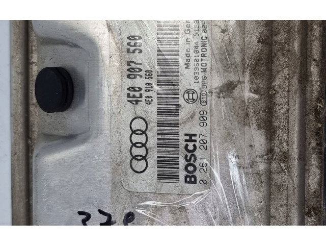 Řídící jednotka 4E0907560   Audi A8 S8 D3 4E 2002