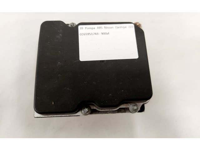 Блок АБС 0265951743   Nissan  Qashqai  2006-2010 года