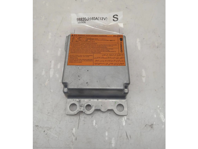 Блок подушек безопасности 98820JH40A, CENTRALITAAIRBAG   Nissan X-Trail T31