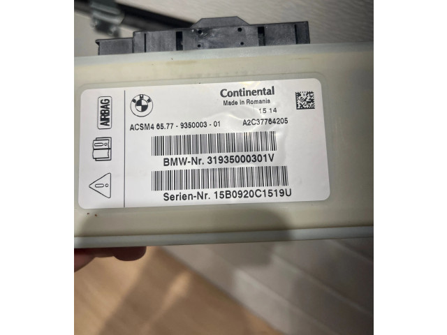 Блок подушек безопасности 31935000301V, 9350003   BMW 7 F01 F02 F03 F04