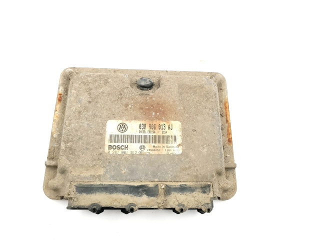 Комплект блоков управления 038906013AJ, 0281001912   Volkswagen Polo III 6N 6N2 6NF