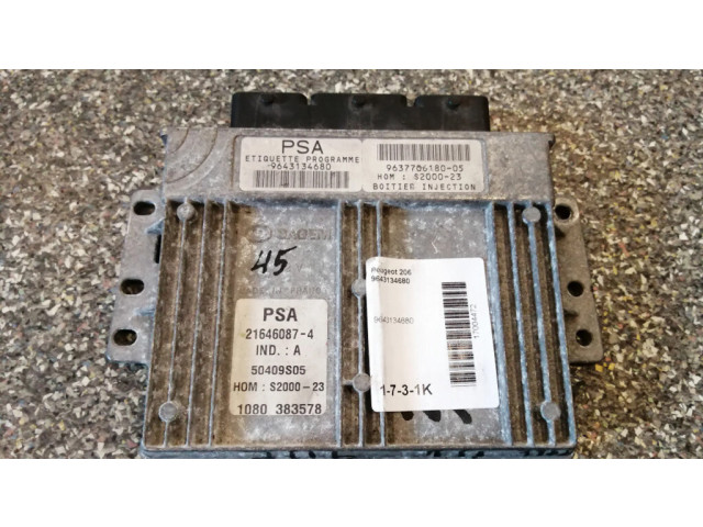 Řídící jednotka 9643134680   Peugeot 206 2001