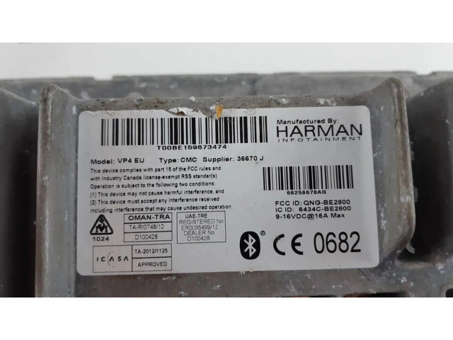 Дисплей    68258678AG, QNG-BE2800   Jeep Grand Cherokee