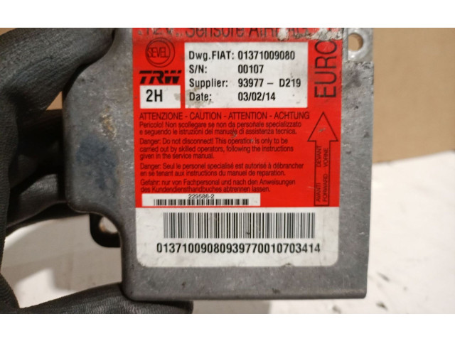 Блок подушек безопасности 01371009080, 93977D219   Citroen Jumper