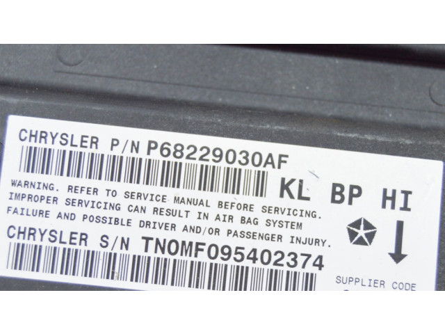 Блок подушек безопасности 68229030AF, P68229030AF   Jeep Cherokee