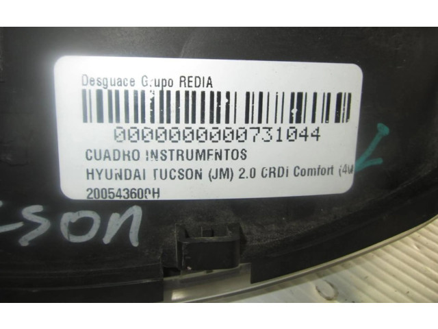 Přístrojová deska  Hyundai Tucson JM  200543600H  