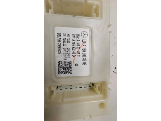 Блок управления A1669003208, A1669016701   Mercedes-Benz ML W166