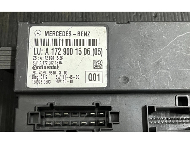 Блок управления A1729001506, A1729021304   Mercedes-Benz SLC R172