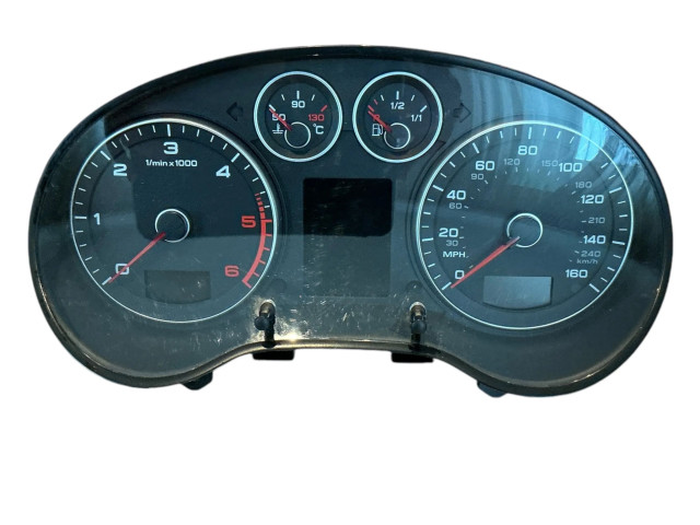 Přístrojová deska  Audi A3 S3 A3 Sportback 8P 2009 8P0920982J, 81071521  