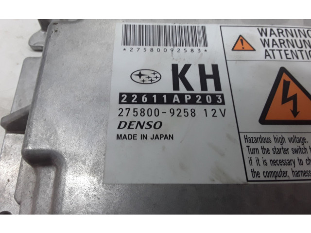 Řídící jednotka 22611AP203, 2758009258   Subaru Forester SH 2010