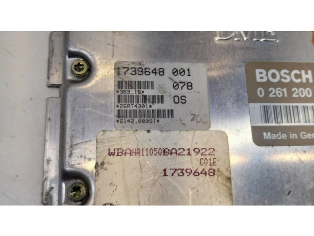 Řídící jednotka 0261200986, 1739648   BMW 5 E34 1993