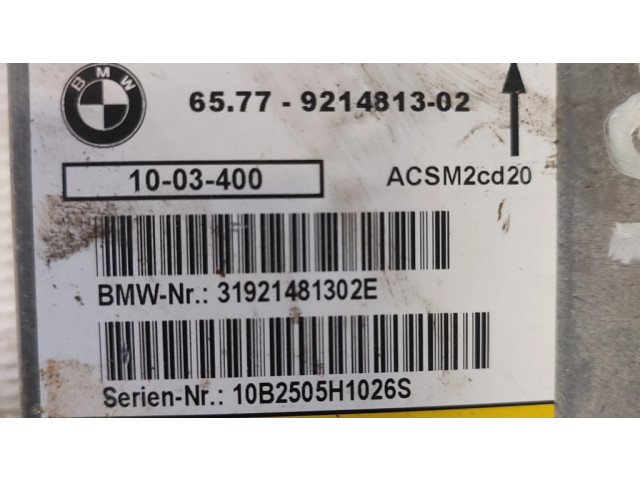 Блок подушек безопасности 9214813, 65779214813   BMW X1 E84