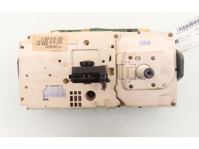 Zpětné zrcátko  Volkswagen Polo II 86C 2F 1994  867919064E, 867919033CL  