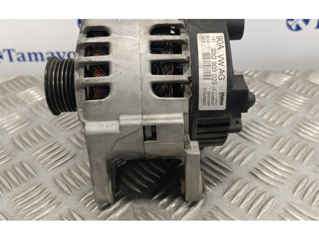 Генератор 03D903025J, 2542746F   Skoda Fabia Mk2 (5J)      
