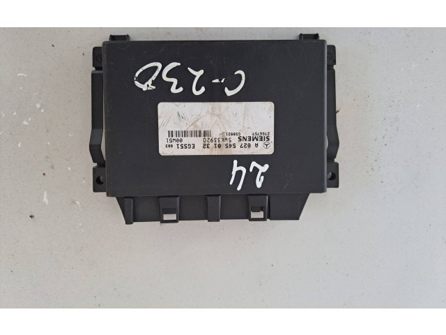 Блок управления коробкой передач A0255451232   Mercedes-Benz E W210