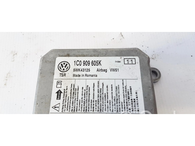 Блок подушек безопасности 1C0909605K, 5WK43125   Volkswagen Fox