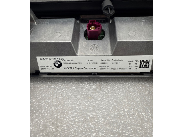 Дисплей    6810511, 00696493   BMW 5 G30 G31