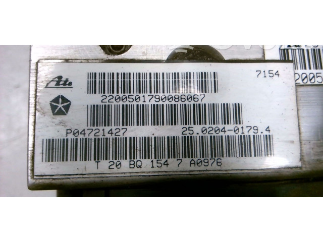 Jednotka ABS 10051181861, 4882646   Chrysler Voyager 1997
