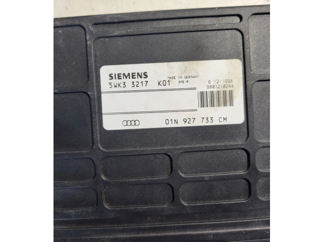 Блок управления коробкой передач 01N927733CM, 9803210244   Audi A4 S4 B5 8D