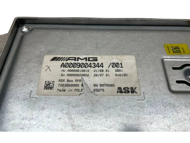 Блок управления A0009004344, A0009019819   Mercedes-Benz SL AMG R232