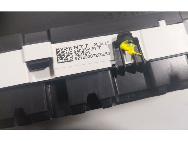 Панель приборов 94033H8770   KIA Stonic       