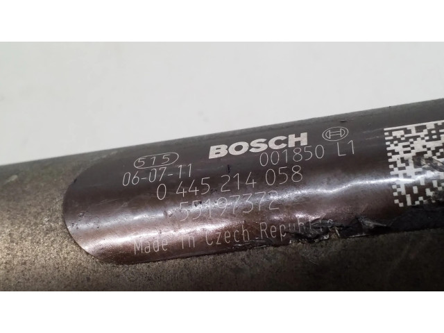 Vstřikovací lišta 0445214058, 55197372   Fiat Croma  pro naftový motor 1.9  