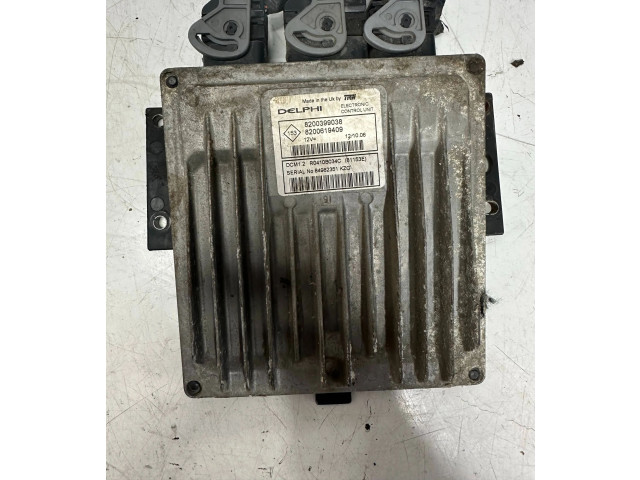 Řídící jednotka 8200399038, 8200619409   Nissan Note (E11) 2006