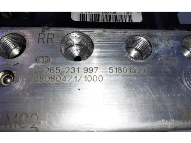 Jednotka ABS 71754783, 51801321   Fiat Qubo 2008